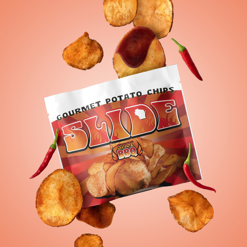 spict barbeque potato chips